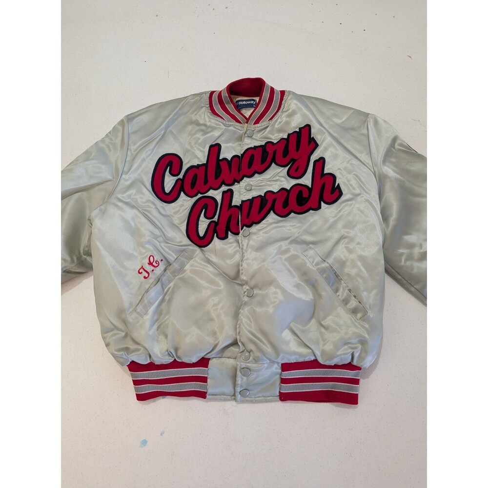 Vintage 1991 Holloway Calvary Church Softball State National Champions Jacket XL